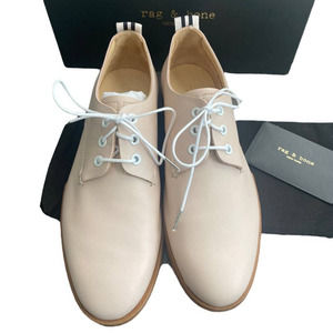 Rag & Bone Women's Audrey Oxford Shoes in Pink Leather